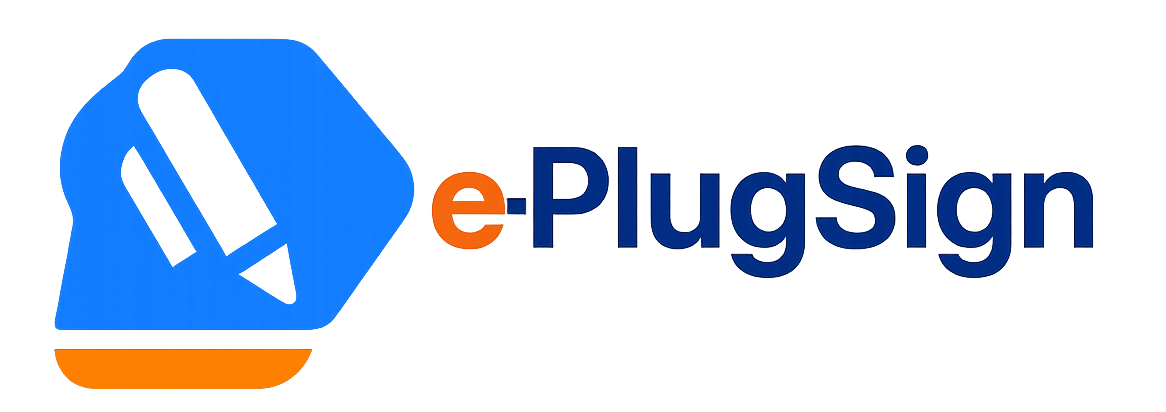 Logo da plataforma e-PlugSign